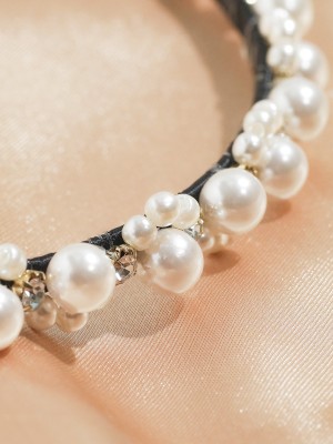 Pearl Embellished Hairband