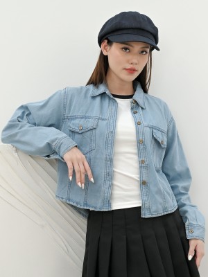 SMARTEN SLIM FIT DENIM WASH SHIRT