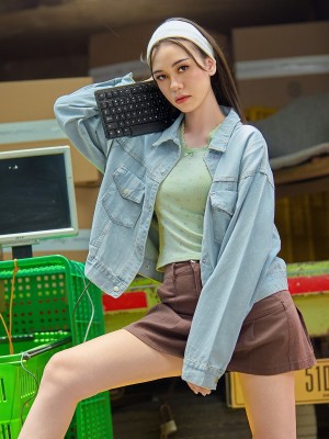 SEA Oversize Denim Jacket