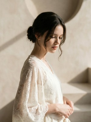 EID ELITE 2pcs Set Full EmbLace Ghamis W/ SatinBelt RO2