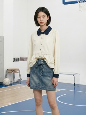 NRC Dark Denim Skort