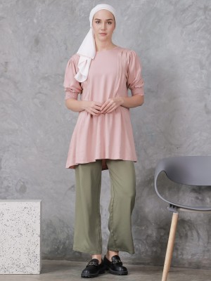 EID23 Zafira Elastic Sleeves Tunic