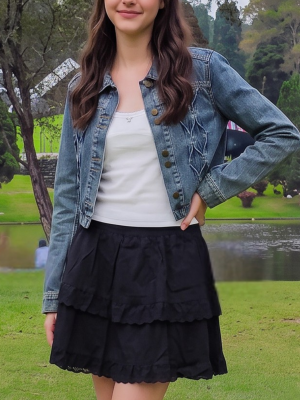 JR PG Plait Front Denim Jacket