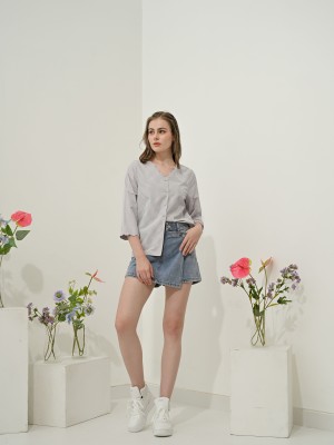 SS23 Nancy Clam Collar Shirt