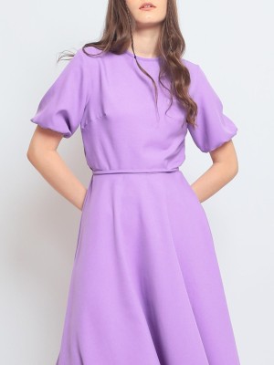 Lavender midi dress