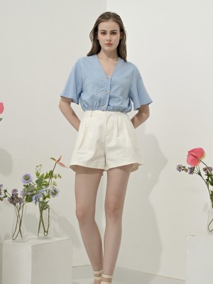 Molly Semi Crop Shirt