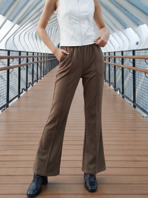 NRC High Waist Flare Elastic Pants