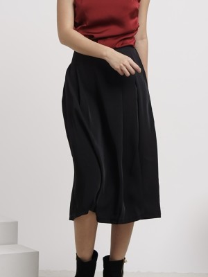 A-Line Midi Skirt