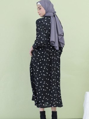 EID23 Sonia wrinkle midi dress