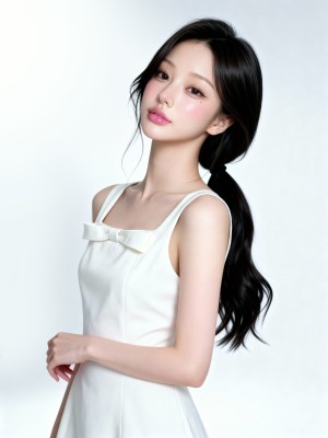 ELITE Mia Square Neck Bow Mini Dress