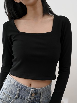 Flo Square Neck Tee