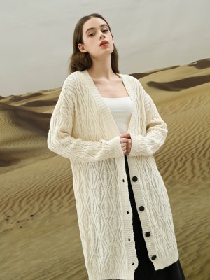 EID4 Oversize Warm Knit Cardigan