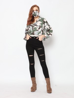 TM SEMI CROP PASTEL JACKET