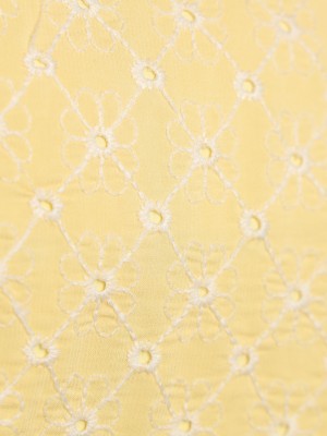 Flower Eyelet Summer Dress
