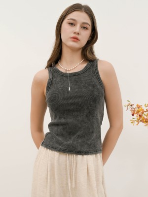 SEA CORE Washed Race Back Tee