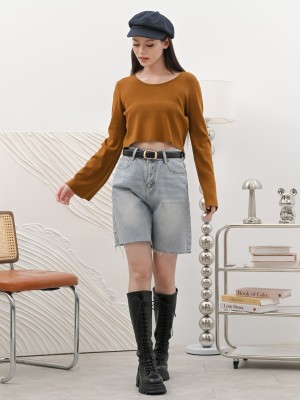 DITOX ROUND NECK ELAINE KNIT TOP