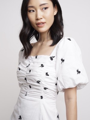 BFP HG Flower Embroidery Dress