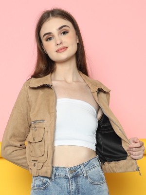 Suede Biker Jacket