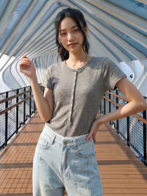 NRC Button Up Tee