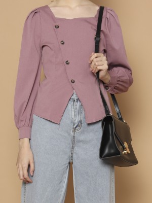 Overlap Long Sleeves Shirt