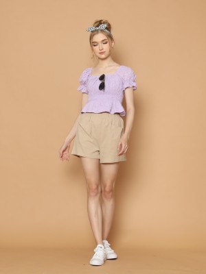 Linen Short Pants