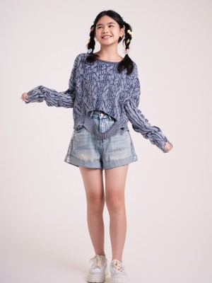 JR DITOX DENIM WASHED KHIT CUT OUT