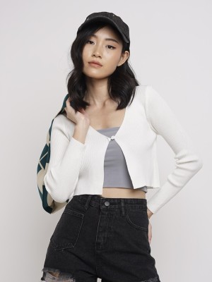 BFP Knit Crop Cardigan