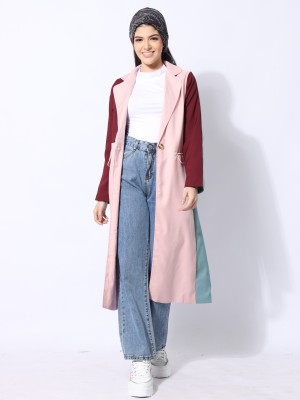 Ramadhan Moon Panel Color Long Blazer 