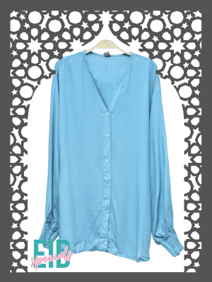 EID50 Oversize collarlress shirt