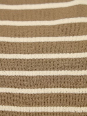 SS23 Jane Stripe Knit Crop Top