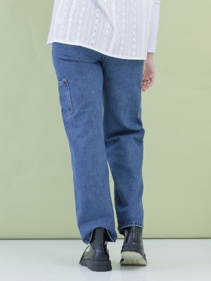 EID23 Yusrah utility pocket denim