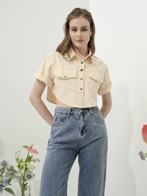 SS23 Lani crop shirt