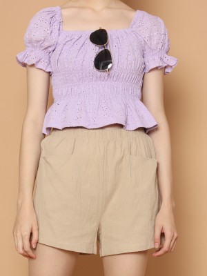 Linen Short Pants