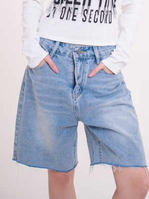 DITOX Unfinished Denim Bermuda