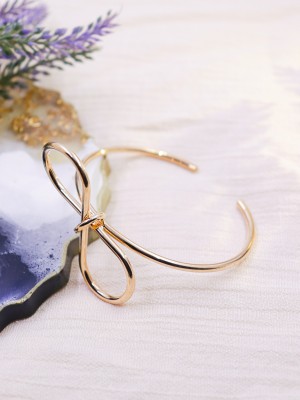 Bow Thin Bangle