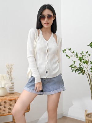 Raley Double Inner Knit Top