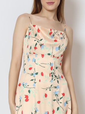 BFP Whitley satin print dress