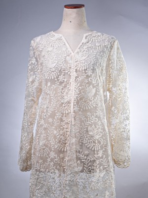 WW ELITE Menna Sheer Embroidery Outer Wear