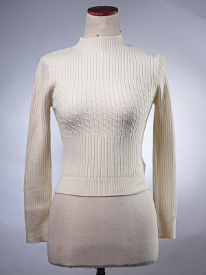 WW Baruh Pattern Mix Knit Top