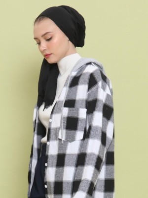 Hoodie Checkered Shirt