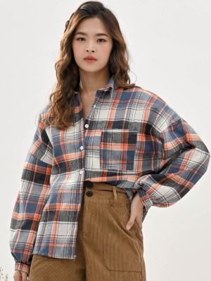 Checkered Oversize Shirt