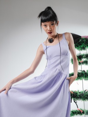 PT Aline Combi Jacquard Maxi Dress