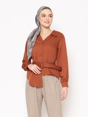 ANF Asymetric Shirt With Belt