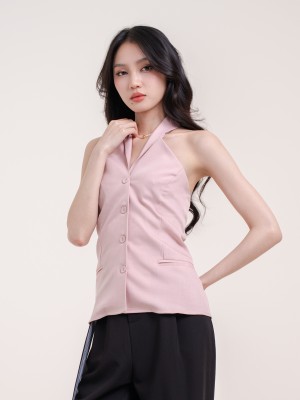 SMARTEN Halter Shirt