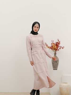 WW Gridlines Maxi Shirt Dress