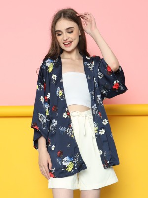 Kimono Print Outerwear