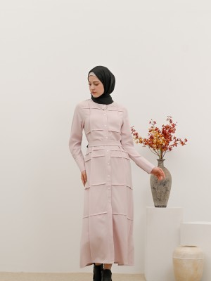 WW Gridlines Maxi Shirt Dress