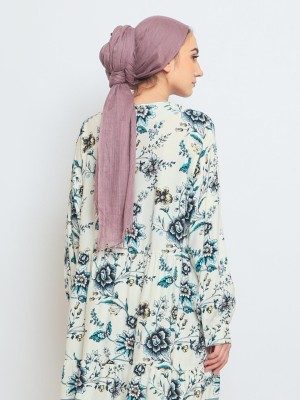 Flower Print Loose Dress