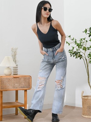 Mia Ripped Light Denim