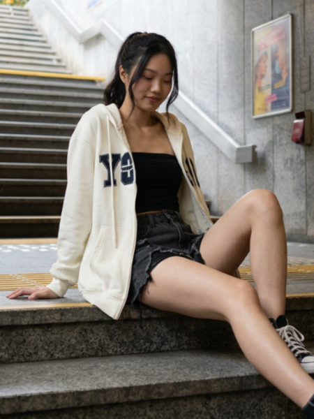 JR NRC YOLO Zip Up Hoodie Sweater
